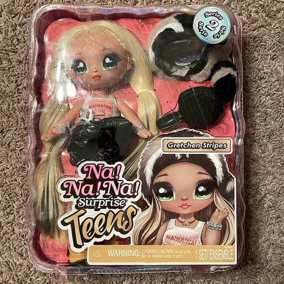 Na! Na! Na! Surprise TEENS SERIES 2 ~ GRETCHEN STRIPES Posable 11" - Picture 2 of 6